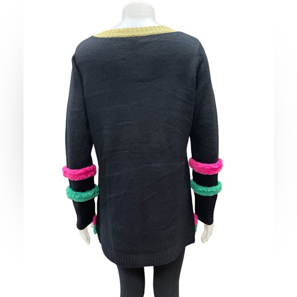 Christmas Flamingo Sweater size M - Picture 3 of 8